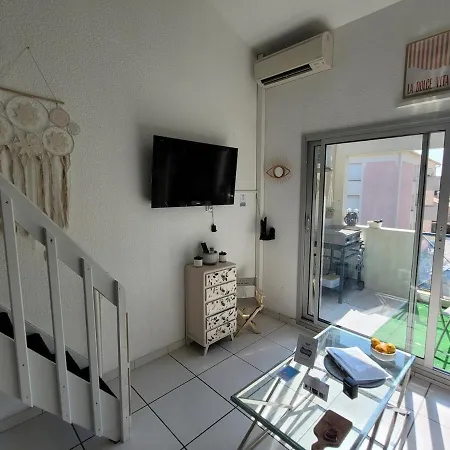 T1 Climatisé Avec Terrasse&accès Piscine *